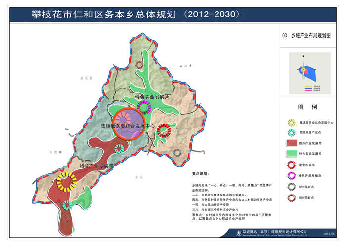 攀枝花市仁和区务本乡总体规划公示